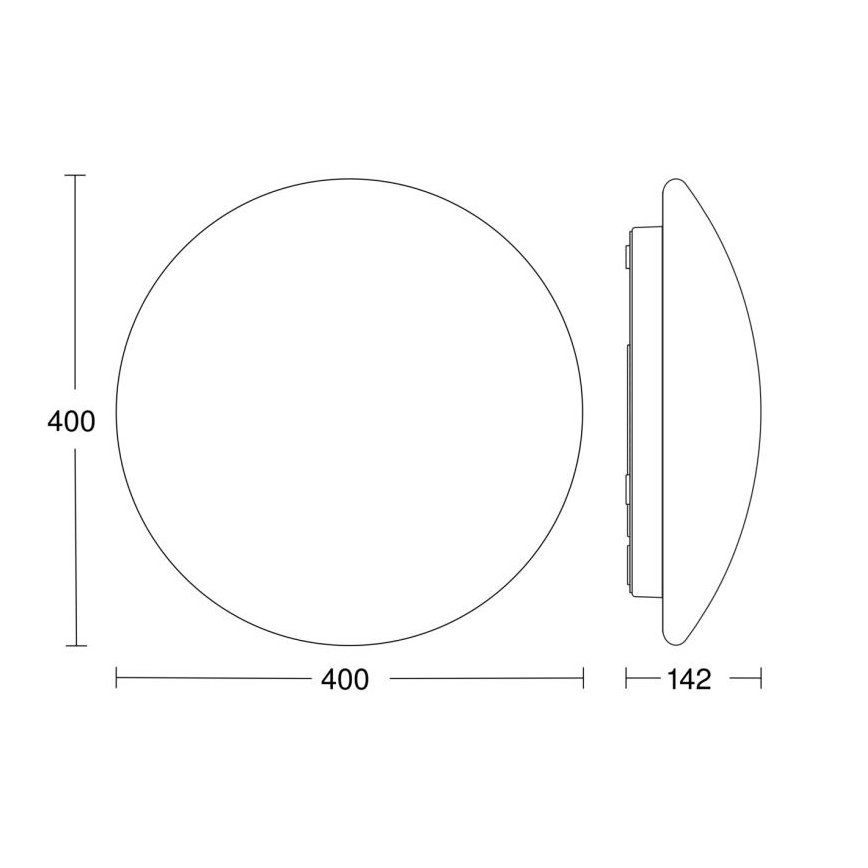 Steinel 056131 - LED plafonsko svetlo za kupatilo RS PRO LED P3 LED/19,5W/230V IP54 3000K