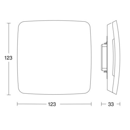 Steinel 056353 - Multisenzor True Presence KNX bela