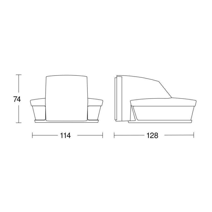 Steinel 056650 - Senzor pokreta SensIQ S IP54 antracit