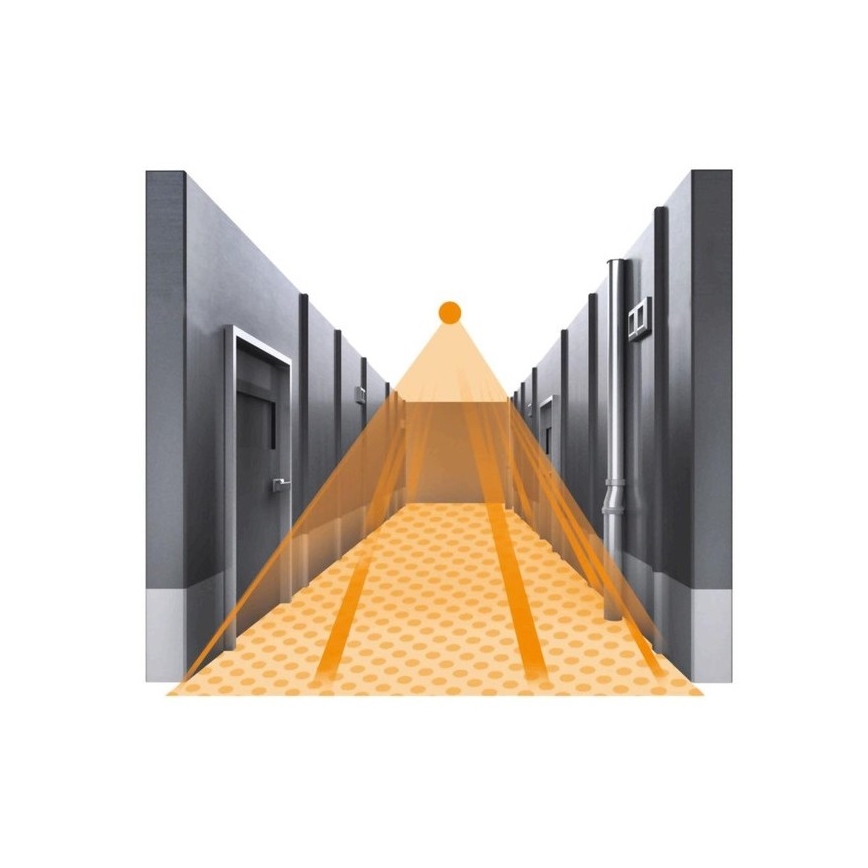 Steinel 057275 - Senzor pokreta IS 345 DALI-2 IPD IP54 četvrtast beo