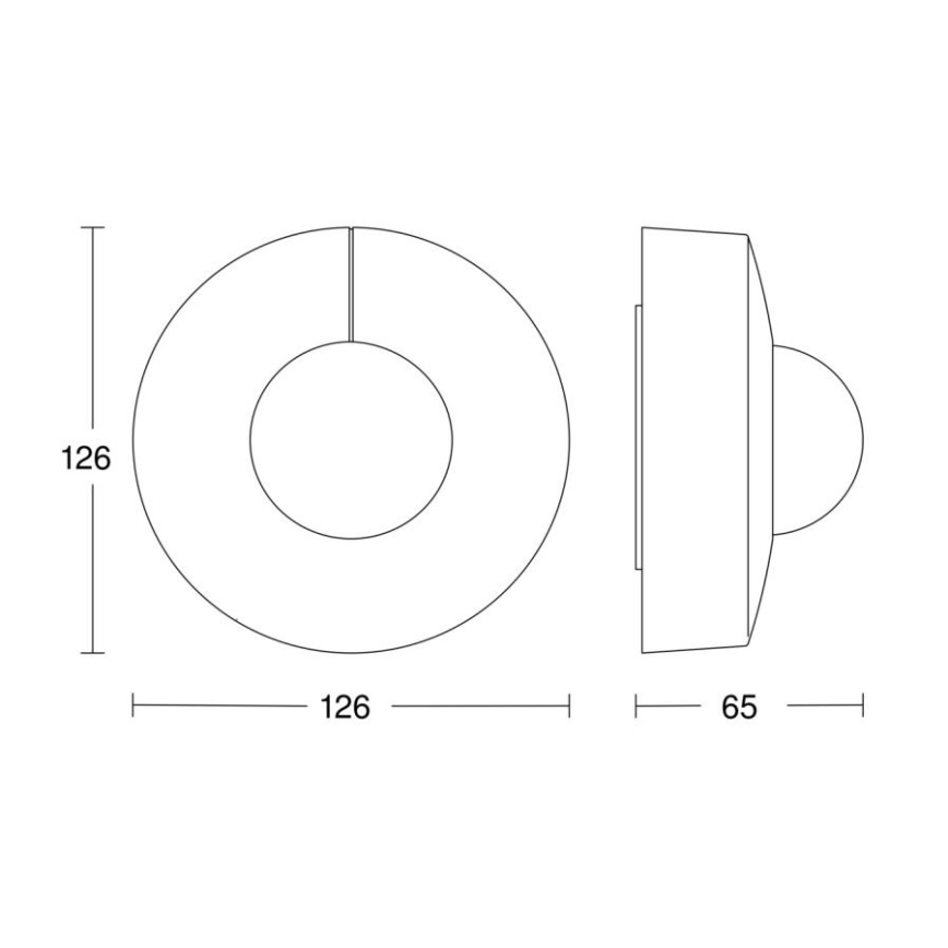 Steinel 058180 - Senzor pokreta IS 3360 V3 KNX IP54 okrugao beo