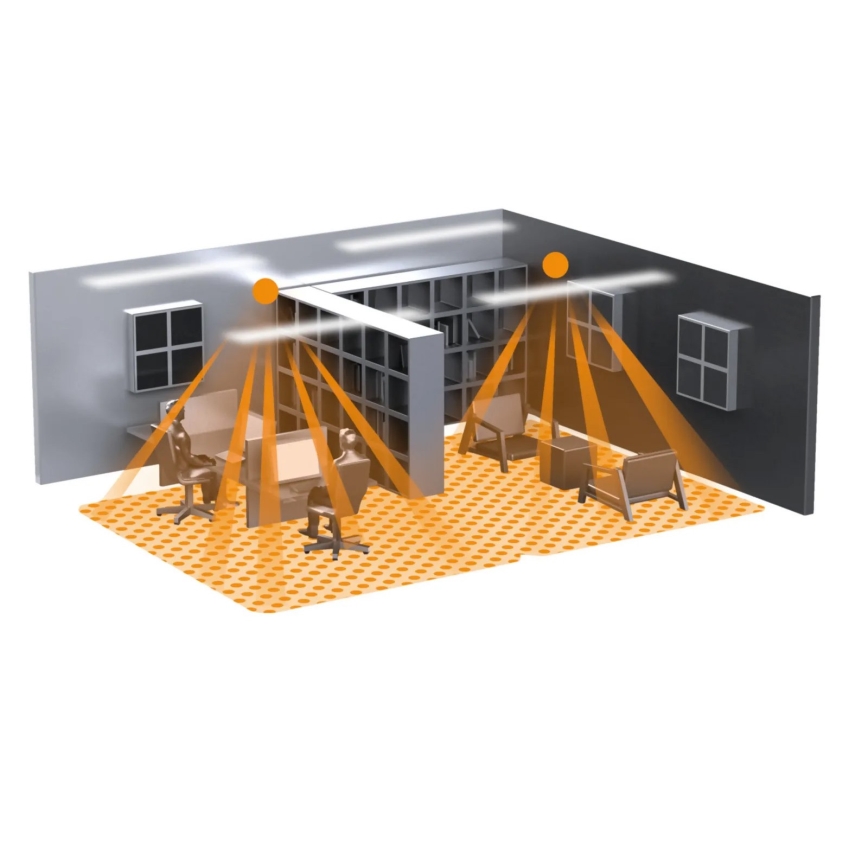 Steinel 058500 - Senzor prisustva IR Quattro SLIM XS V3 KNX, bela