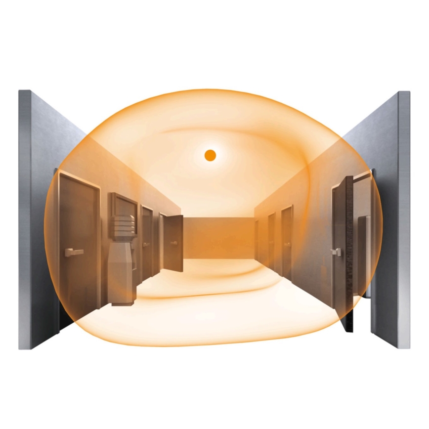 STEINEL 058609 - LED kupatilsko plafonsko svetlo sa senzorom RS PRO LED/19,5W/230V 3000K IP54