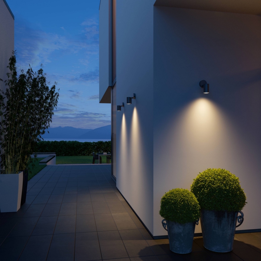 STEINEL 058630 - Spoljna LED zidna svetiljka sa senzorom SPOT ONE 1xGU10/7W/230V IP44