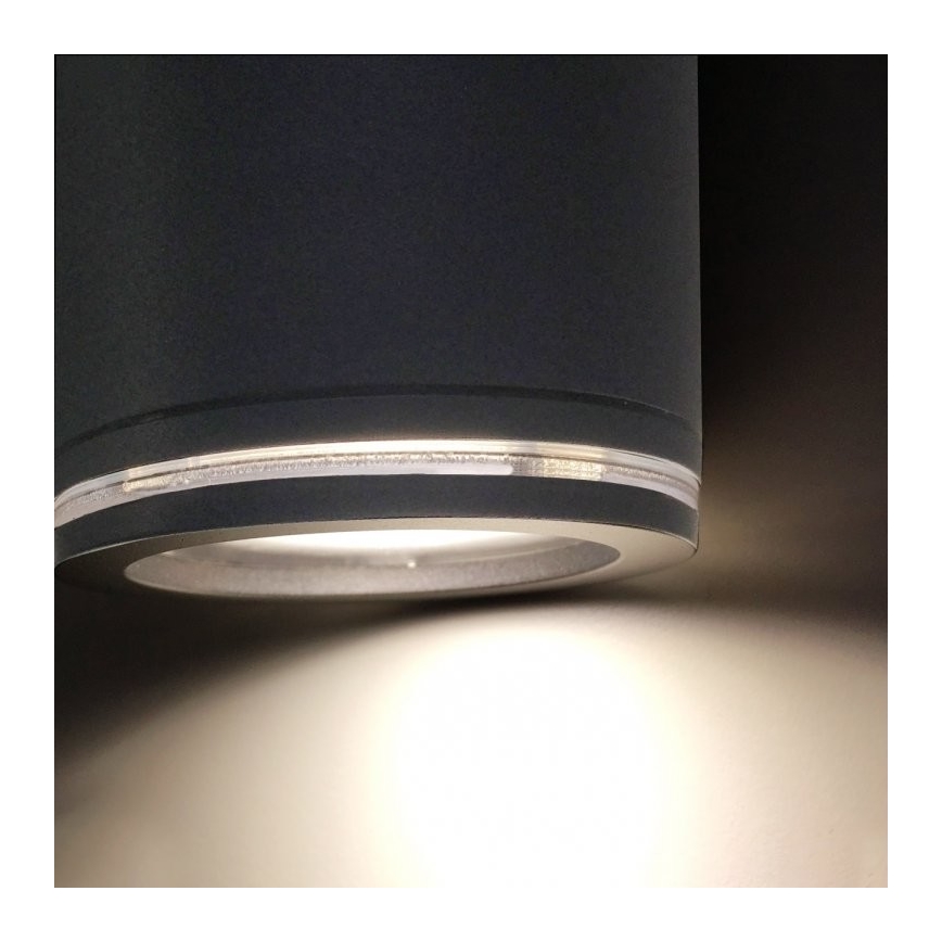 Steinel 058647 - Spoljašnje svetlo sa senzorom SPOT DUO 2xGU10/7,5W/230V IP44