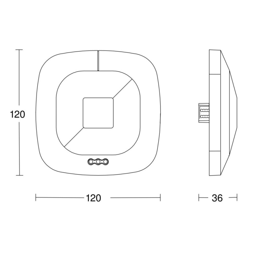 Steinel 059484 - Detektor prisustva HF 360 V3 KNX beo