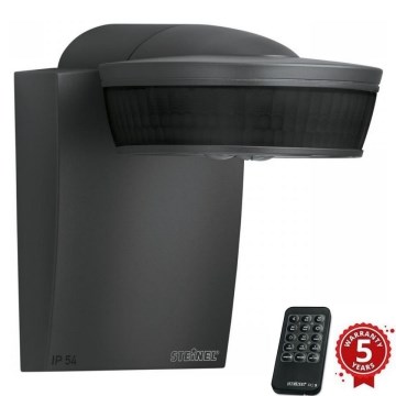 Steinel 059538 - Senzor pokreta SensIQ IP54, crni + daljinski upravljač