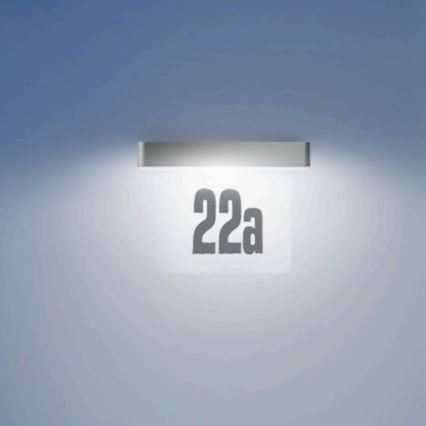 Steinel 065935 - LED solarni kućni broj XSolar SOL-O HN LED/0,07W 2000 mAh IP44 antracit