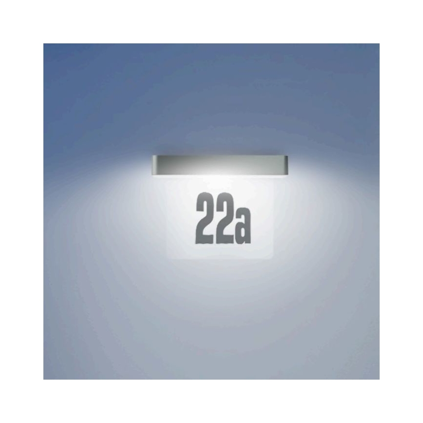 Steinel 065935 - LED solarni kućni broj XSolar SOL-O HN LED/0,07W 2000 mAh IP44 antracit