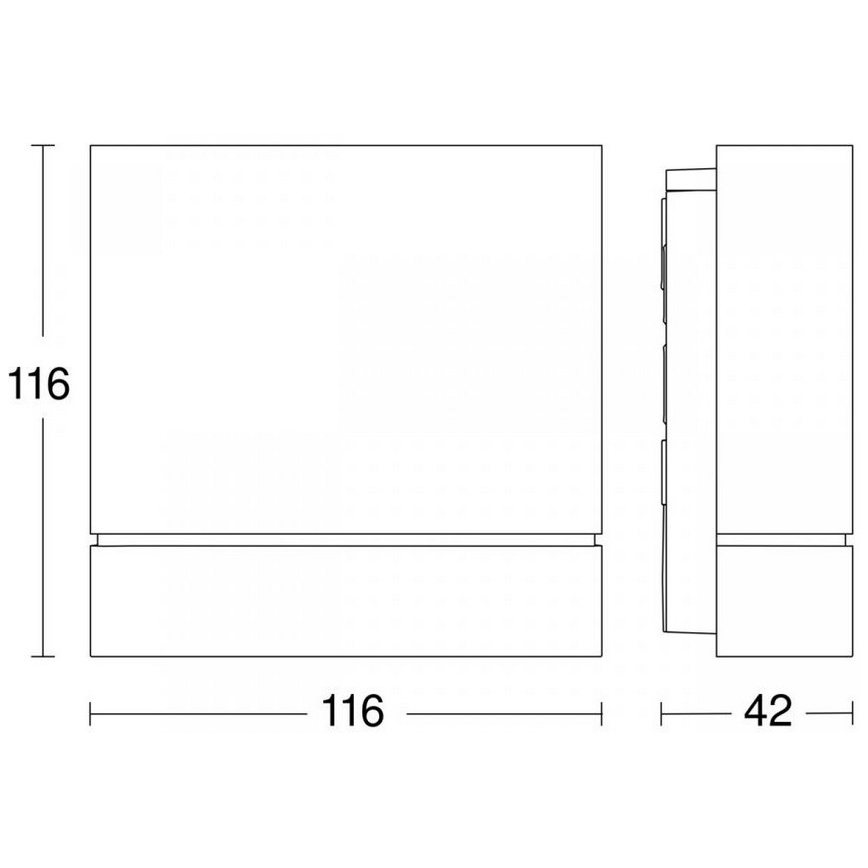 Steinel 066079 - Spoljašnji senzor pokreta IS 180 DIGI HD COM1 IP54 antracit