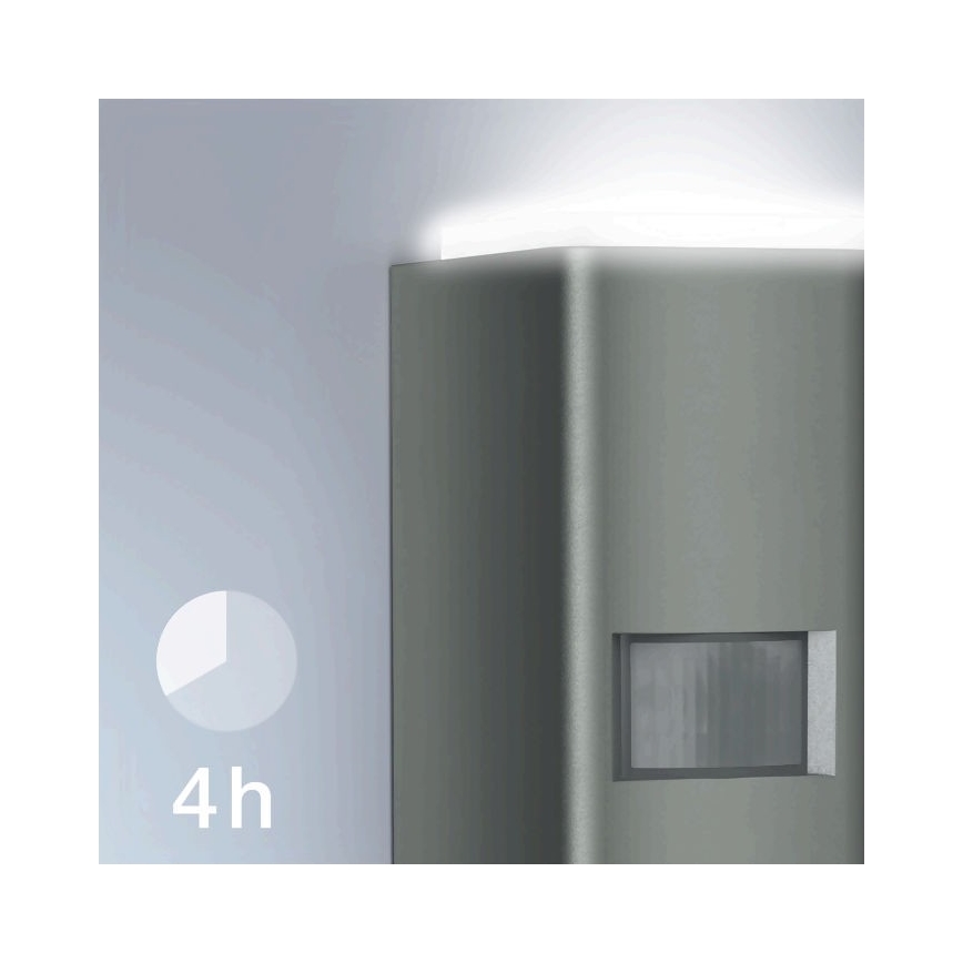 Steinel 067199 - LED spoljašnja zidna svetiljka sa senzorom L 930 S LED/9,3W/230V IP44 antracit