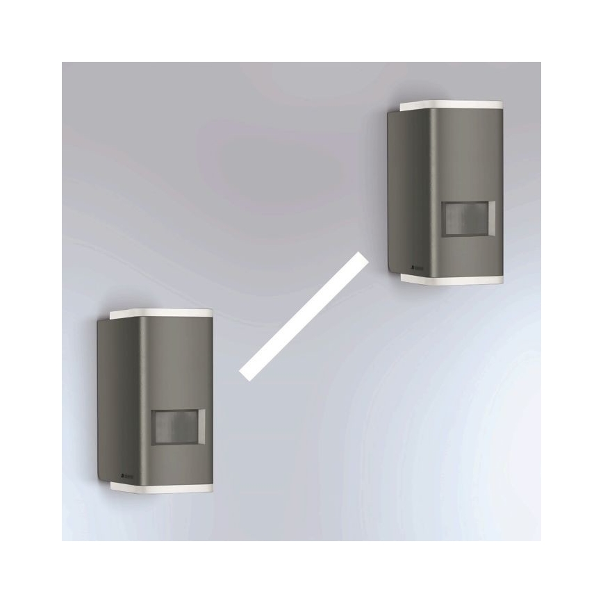Steinel 067199 - LED spoljašnja zidna svetiljka sa senzorom L 930 S LED/9,3W/230V IP44 antracit