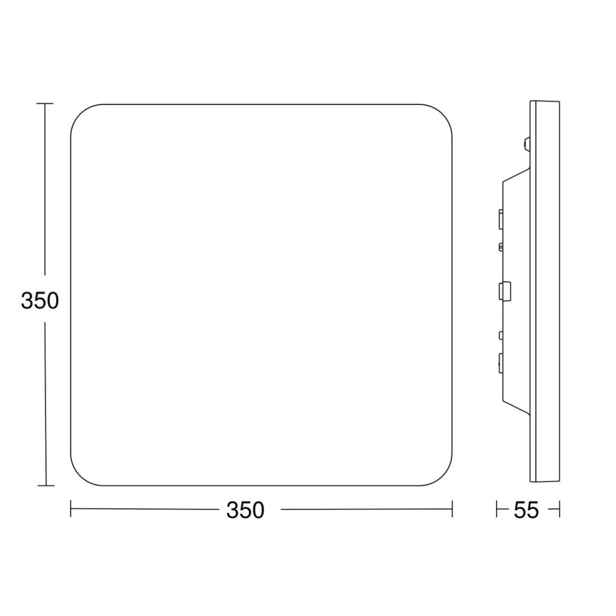 Steinel 067878 - LED plafonsko svetlo sa senzorom RS PRO LED/23,4W/230V IP40 4000K