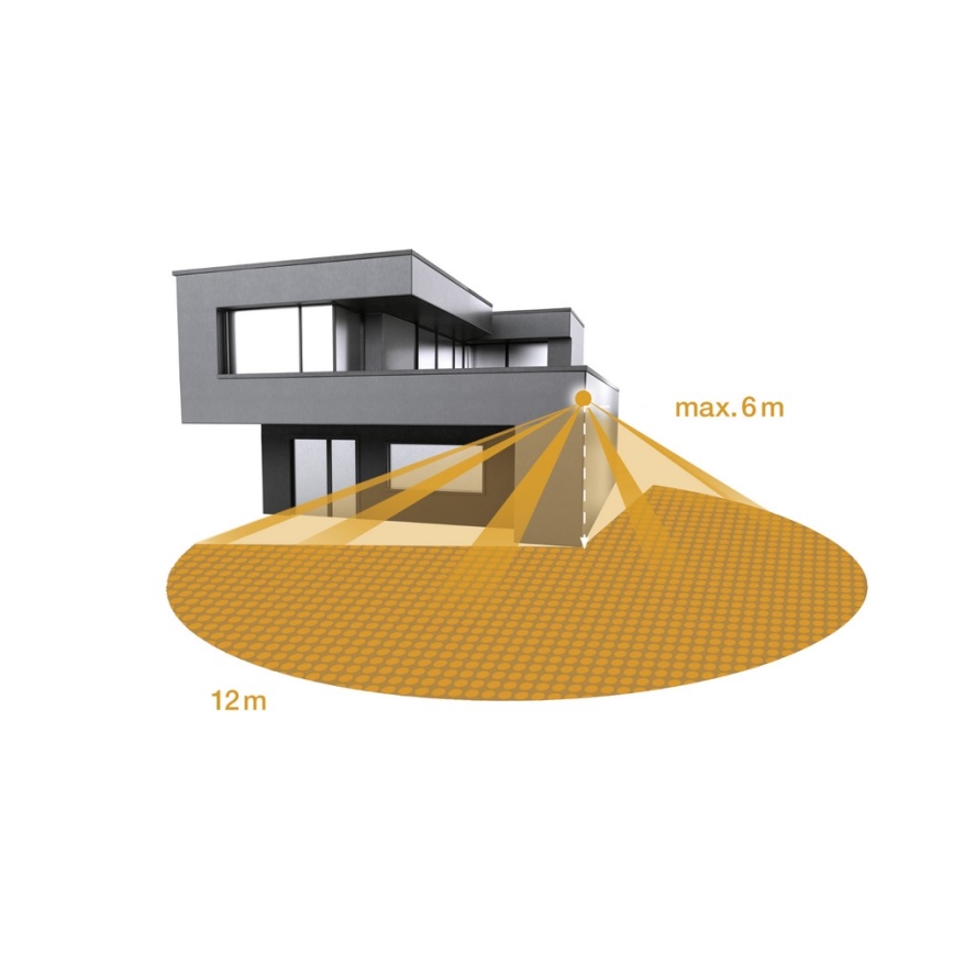 Steinel 068110 - LED reflektor sa senzorom XLED PRO LED/20W/230V 3000K IP44 crna