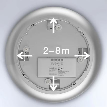 Steinel 068202 - LED plafonsko svetlo za kupatilo sa senzorom DL Vario Quattro PRO S LED/14W/230V 3000K IP54