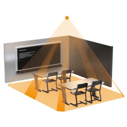 Steinel 079352 - Infracrveni senzor prisustva Quattro, domet 8 m, DALI-2 APC, beo