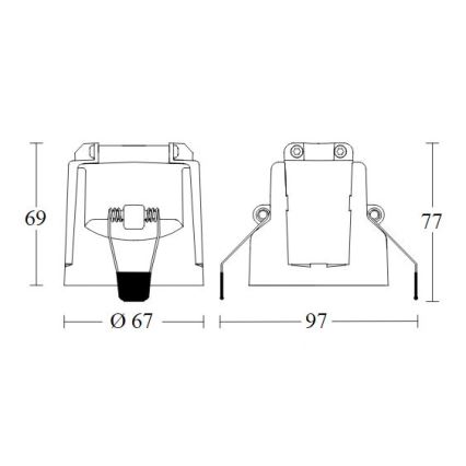 Steinel 079352 - Infracrveni senzor prisustva Quattro, domet 8 m, DALI-2 APC, beo