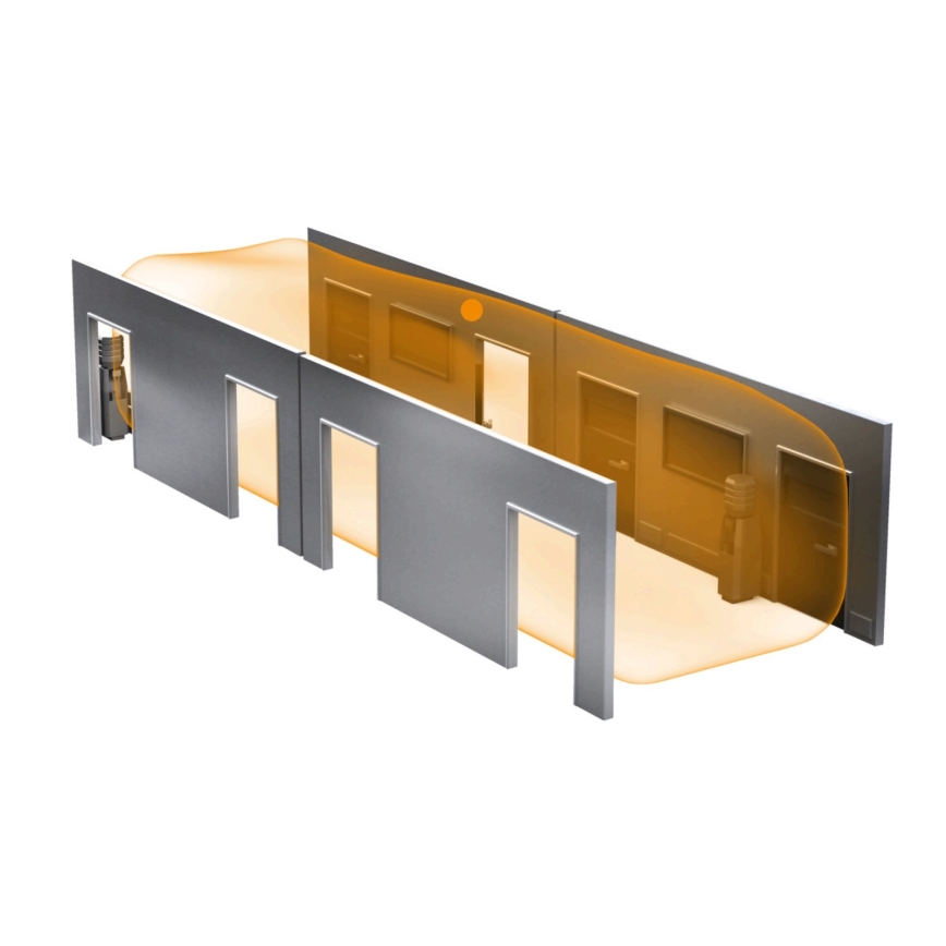 Steinel 079505 - Detektor prisustva Dual HF KNX bela