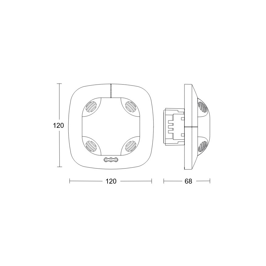Steinel 079574 - Senzor prisutnosti DualTech COM1 beo