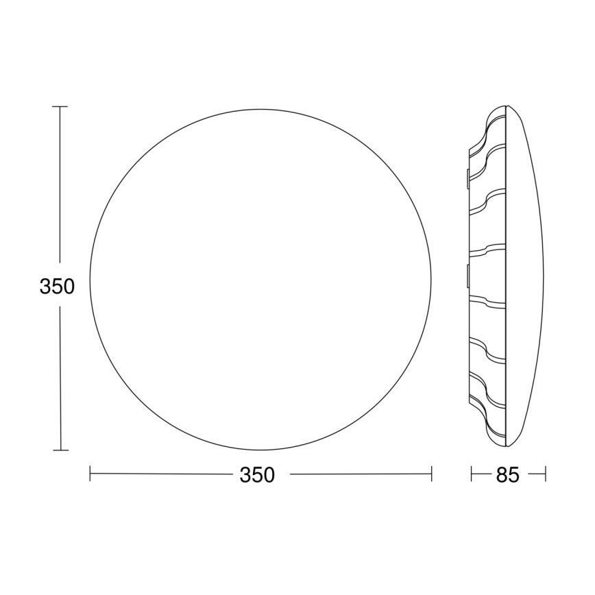 Steinel 079727 - Komplet od 5 plafonskih LED svetala sa senzorom RS PRO S30 SC LED/25,7W/230V 3000K