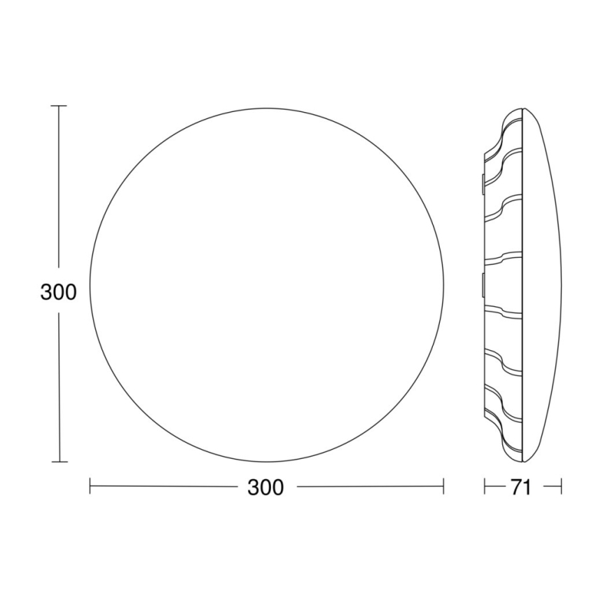 Steinel 081096 - LED stropno svetlo sa senzorom RS PRO S10 SC LED/9,1W/230V 3000K