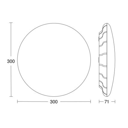 Steinel 081928 - Komplet od 5 LED plafonskih svetala sa senzorom RS PRO S10 SC LED/9,1W/230V 4000K