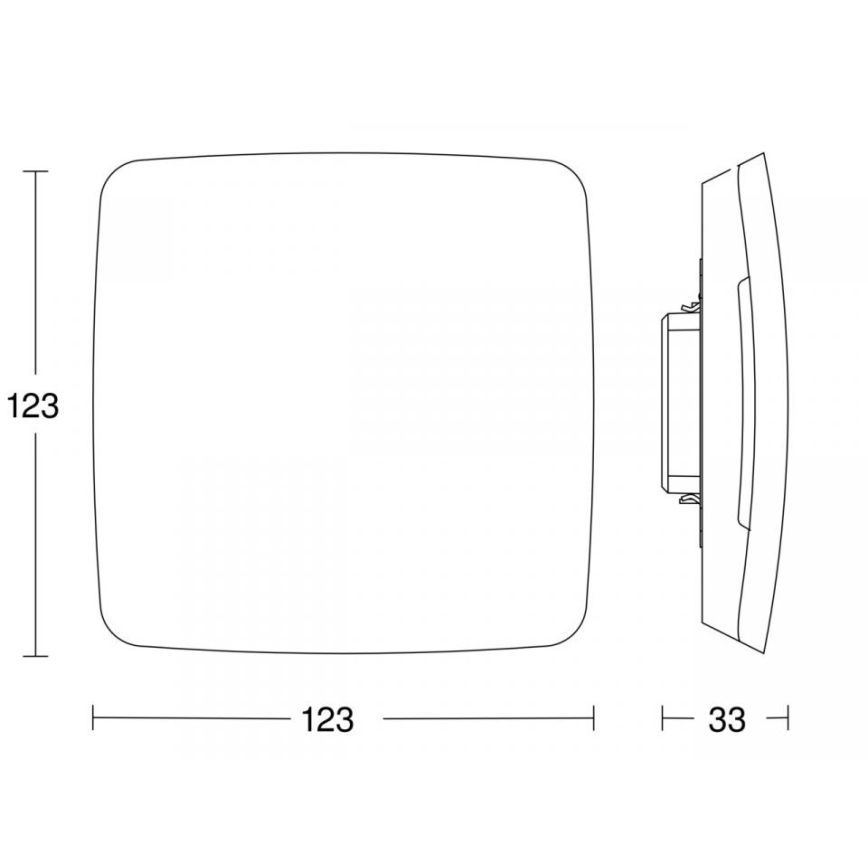 Steinel 084264 - Pametni multisenzor AIR V2 BT IPD UP WS bela