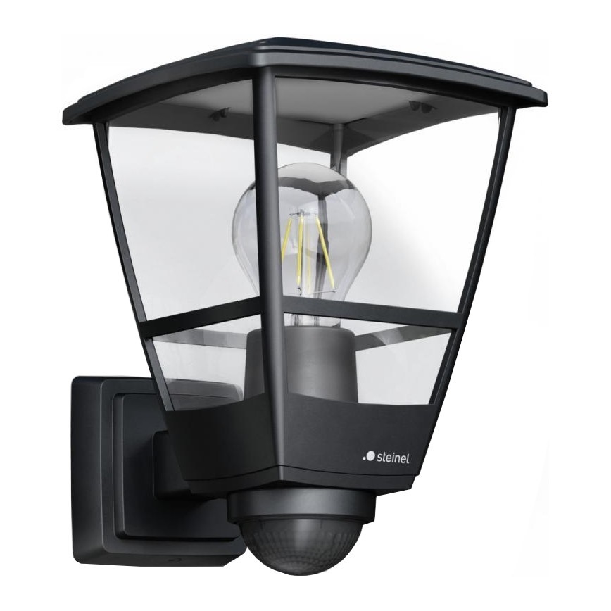 Steinel 084769 - Spoljašnje zidno svetlo sa senzorom L10S 1xE27/15W/230V IP44
