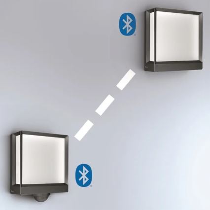 Steinel 085230 - prigušiva LED spoljno zidno svetlo L40C LED/12,9W/230V IP54 antracit