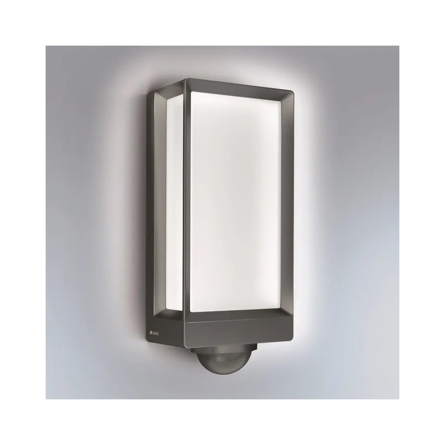 Steinel 085261 - LED prigušiva spoljašnje zidno svetlo sa senzorom L42SC LED/13W/230V IP54