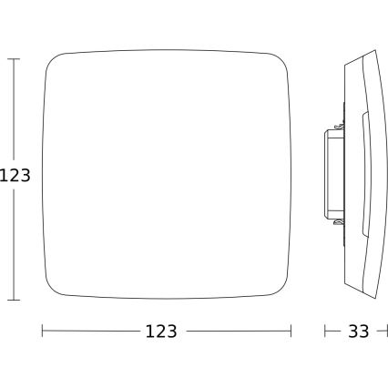 Steinel 086060 - True Presence multisenzor za spušteni plafon KNX SW, crni