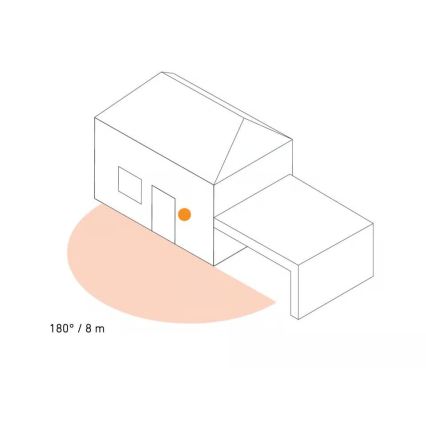 Steinel 087739 - LED spoljašnje zidno svetlo sa senzorom 2xGU10/14,5W/230V L 940SC IP44