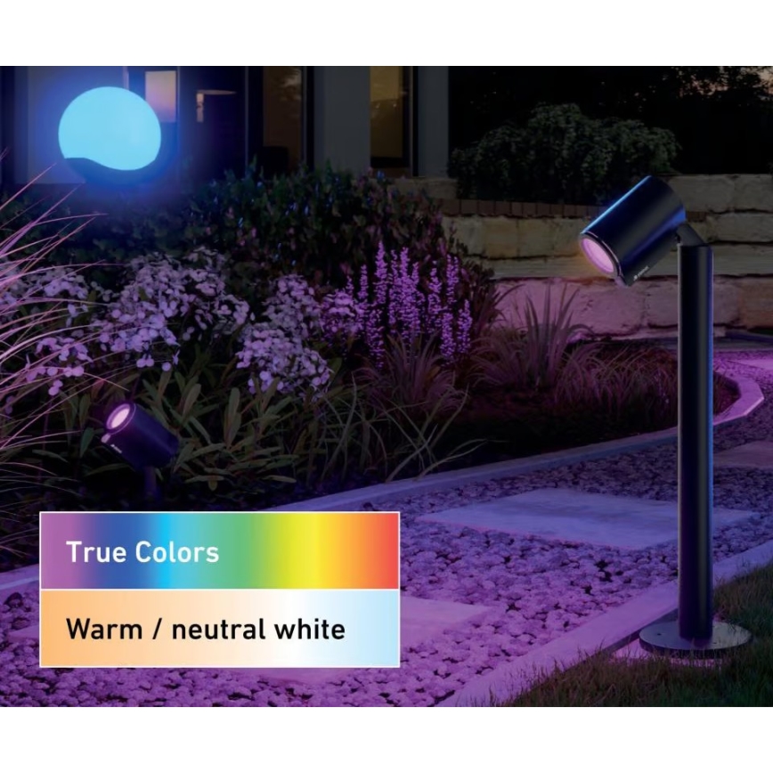 Steinel 089320 - LED RGBW spoljašnja lampa sa senzorom LED/7,9W/24V IP65