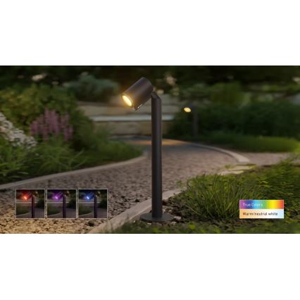 Steinel 089320 - LED RGBW spoljašnja lampa sa senzorom LED/7,9W/24V IP65