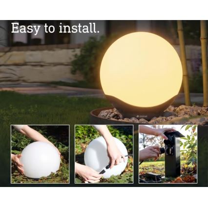Steinel 089375 - LED RGBW spoljna lampa sa senzorom LED/9,07W/24V 400 mm IP65
