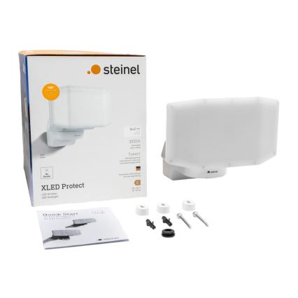 Steinel 090005 - LED reflektor XLED PROTECT LED/13,6W/230V 3000K IP54 bela