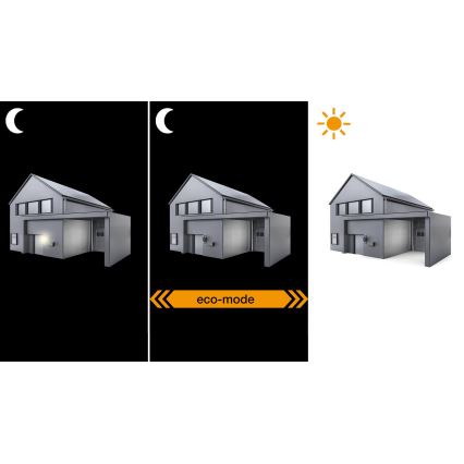 STEINEL 550615 - Sumrakni prekidač NightMatic 3000 Vario bela IP54