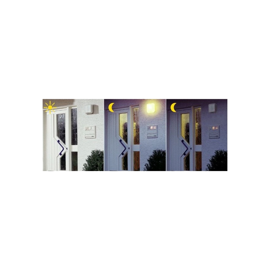 STEINEL 550615 - Sumrakni prekidač NightMatic 3000 Vario bela IP54