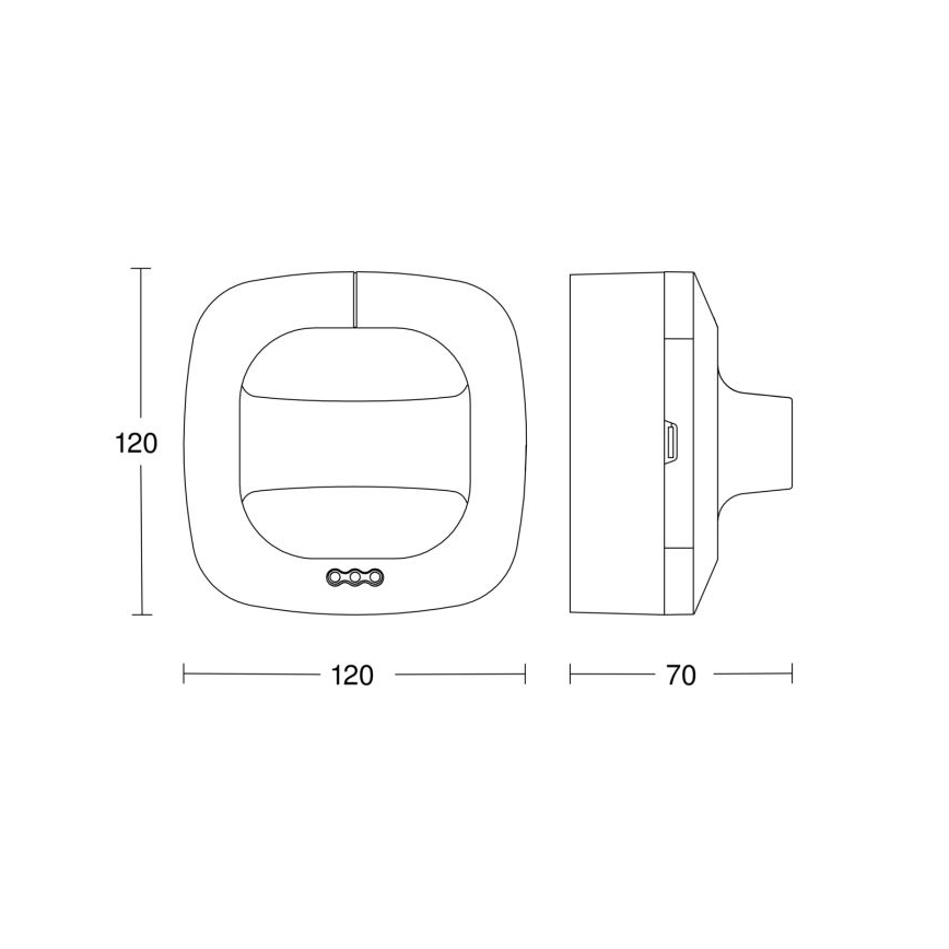 Steinel 590703 - Detektor prisutnosti Dual HF COM1, beo