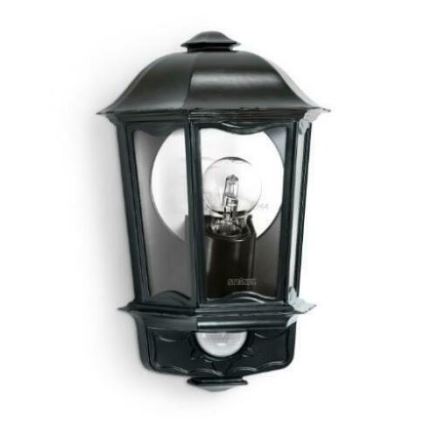 Steinel 644413 - Spoljašnja zidna lampa sa senzorom L 190 S 1xE27/100W/230V IP44