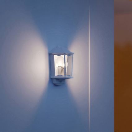 Steinel 644413 - Spoljašnja zidna lampa sa senzorom L 190 S 1xE27/100W/230V IP44