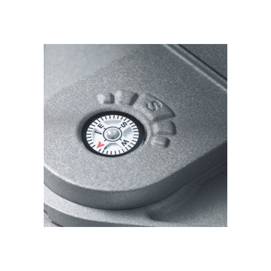 STEINEL 671006 - Solarni senzorski LED-reflektor XSolar L-S 0,5W/LED beo IP44 2500 mAh