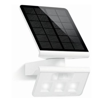 STEINEL 671006 - Solarni senzorski LED-reflektor XSolar L-S 0,5W/LED beo IP44 2500 mAh