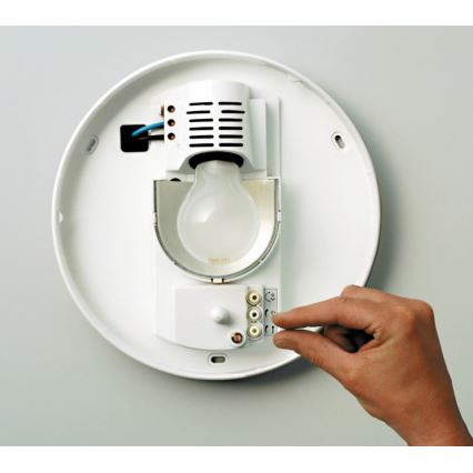 STEINEL 738013-RS16L - Plafonsko svetlo za kupatilo sa senzorom 1xE27/60W/230V IP44