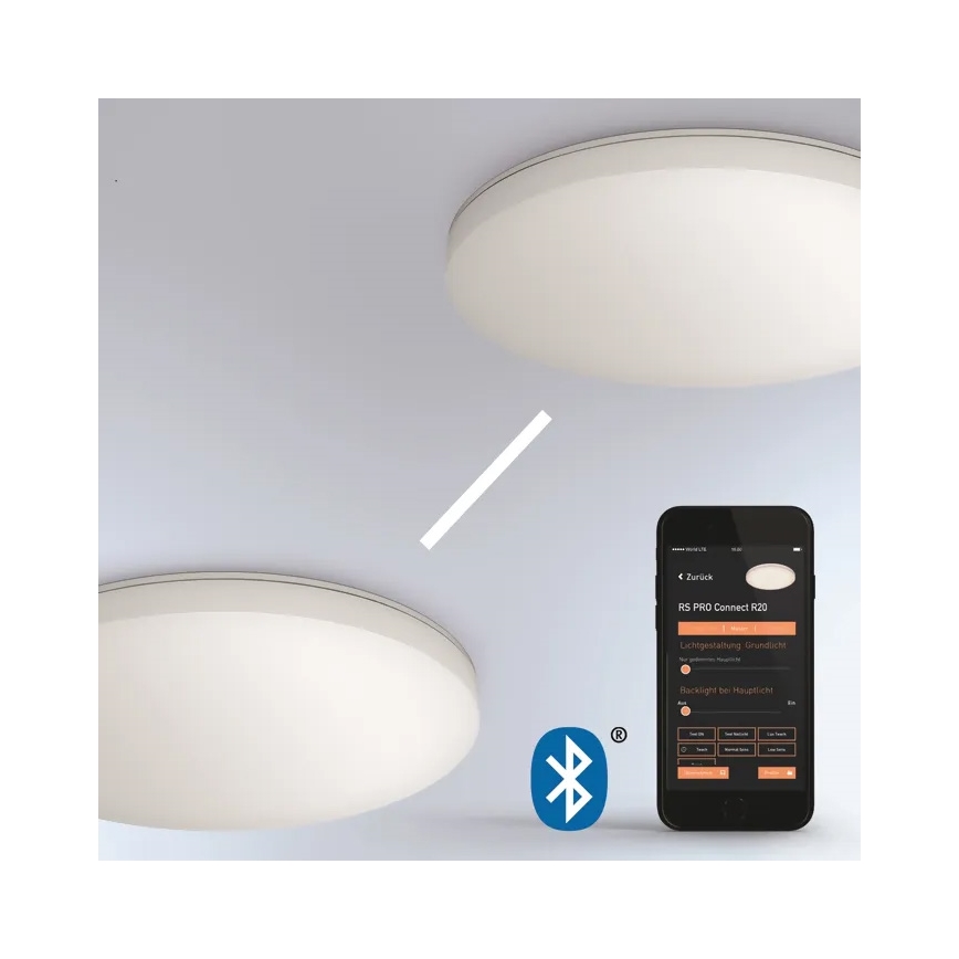 Steinel 067762 - LED prigušiva plafonska lampa sa senzorom RS PRO R30 plus SC 23,7W/230V 4000K IP40