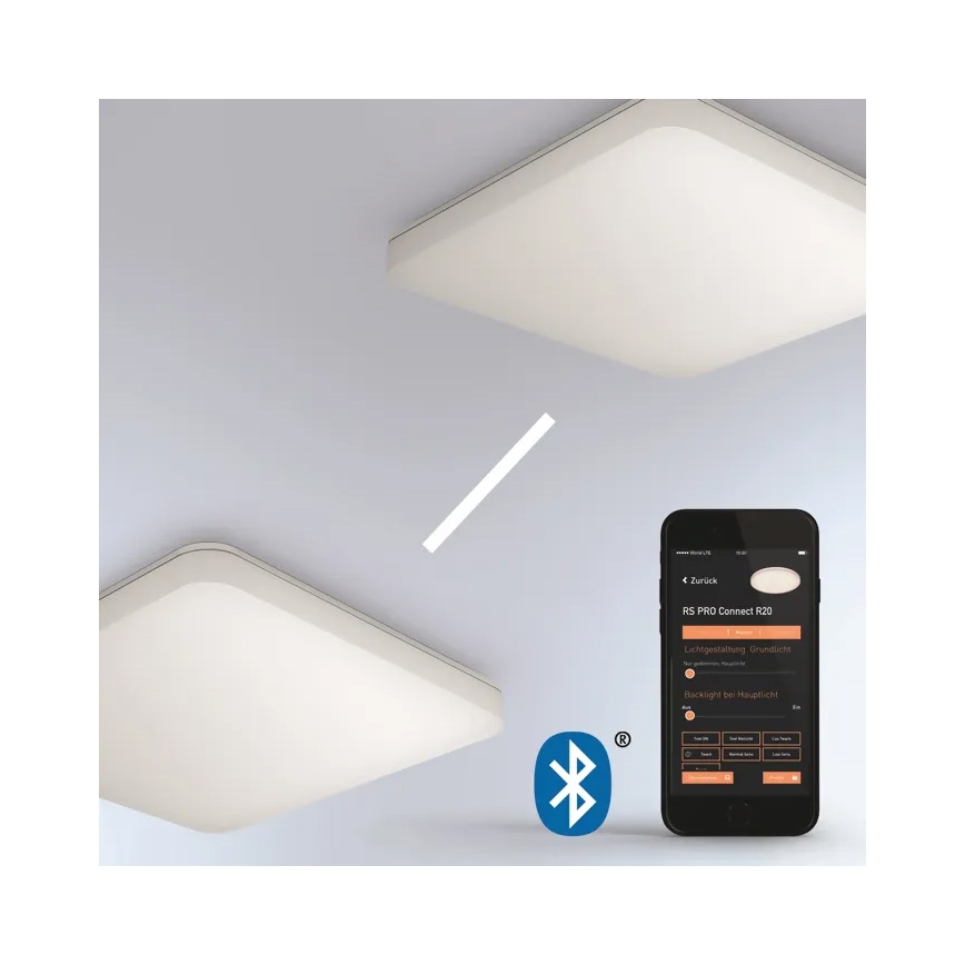Steinel 067779 - LED prigušiva stropna svetiljka sa senzorom RS PRO R30 Q plus SC 23,9W/230V 4000K IP40