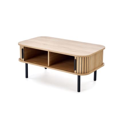 Sto za kafu CASA 90x50 cm braon/crna