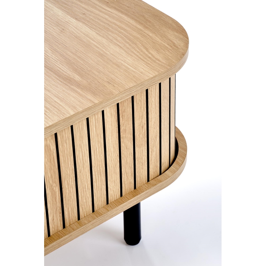 Sto za kafu CASA 90x50 cm braon/crna
