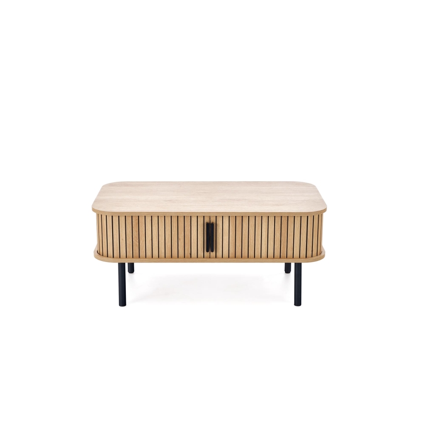 Sto za kafu CASA 90x50 cm braon/crna