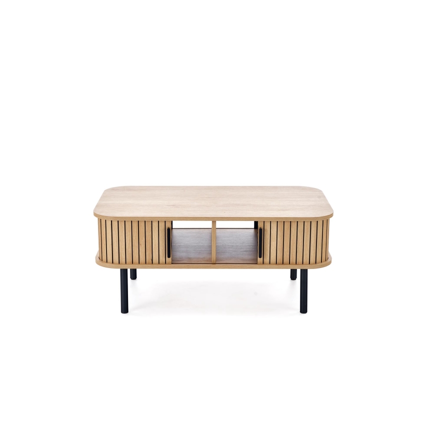 Sto za kafu CASA 90x50 cm braon/crna